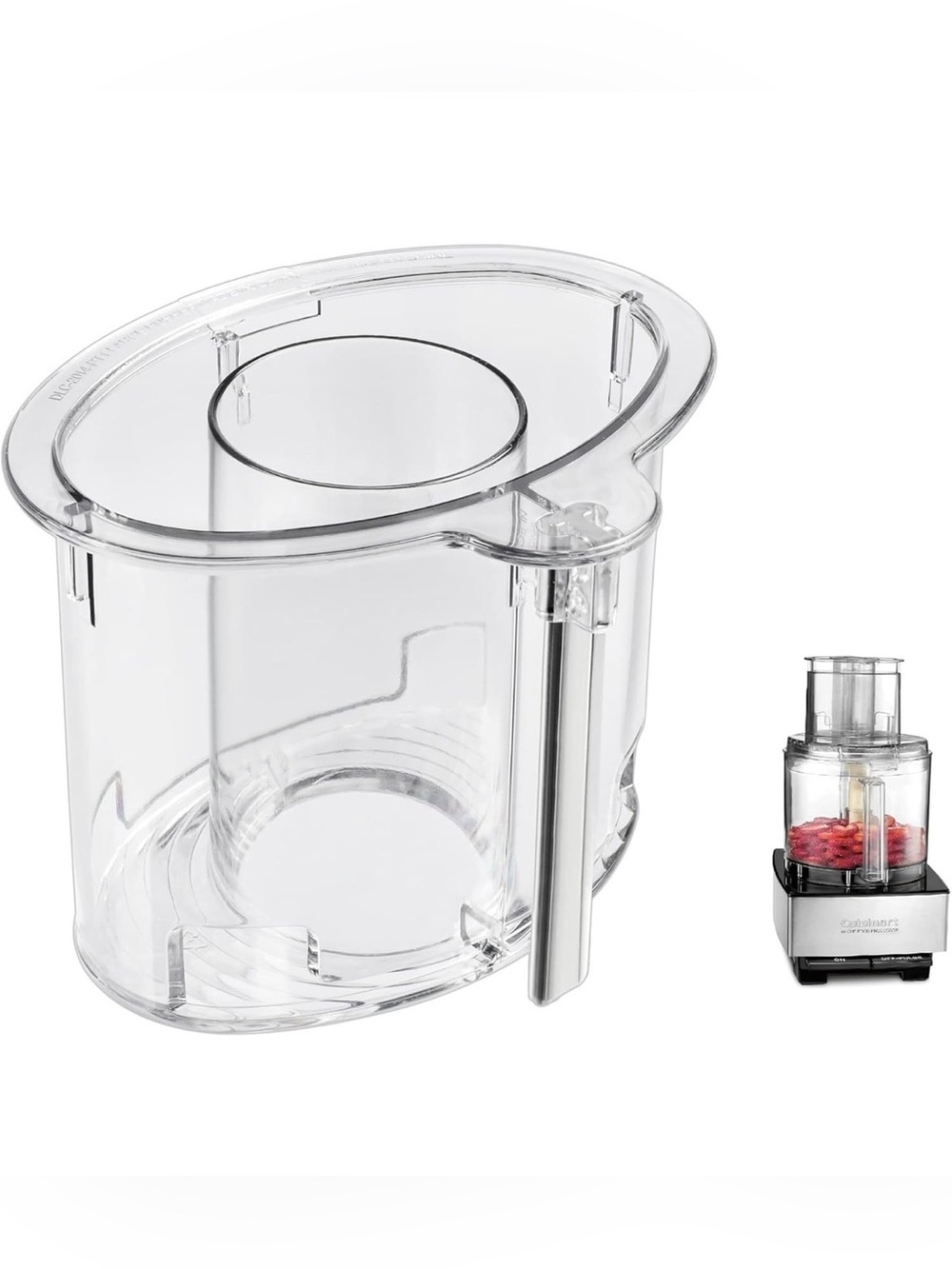 OEM Cuisinart DLC-2014PT1 Replacement Large Food Pusher Sleeve Assembly DLC-2014